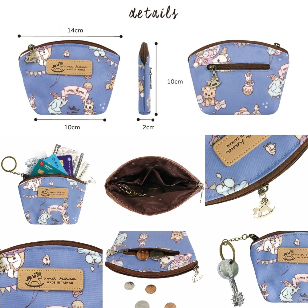 Waterproof Boba Frenchie Shell Coin Purse Card Pouch Holder - Picture 3 of 9